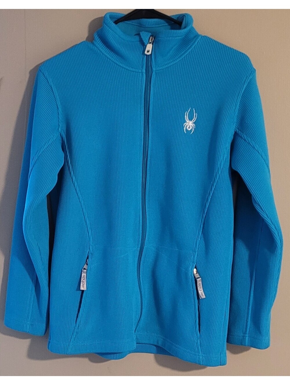 Women's long-sleeved zip up with pockets size XL BY SPYDER